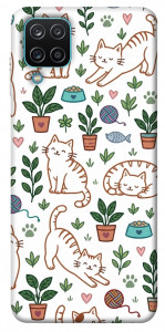 Чехол Cats pattern для Galaxy M12