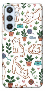 Чехол Cats pattern для Galaxy A54 5G