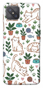 Чохол Cats pattern для Oppo A92s