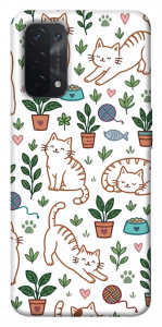 Чохол Cats pattern для Oppo A54 5G