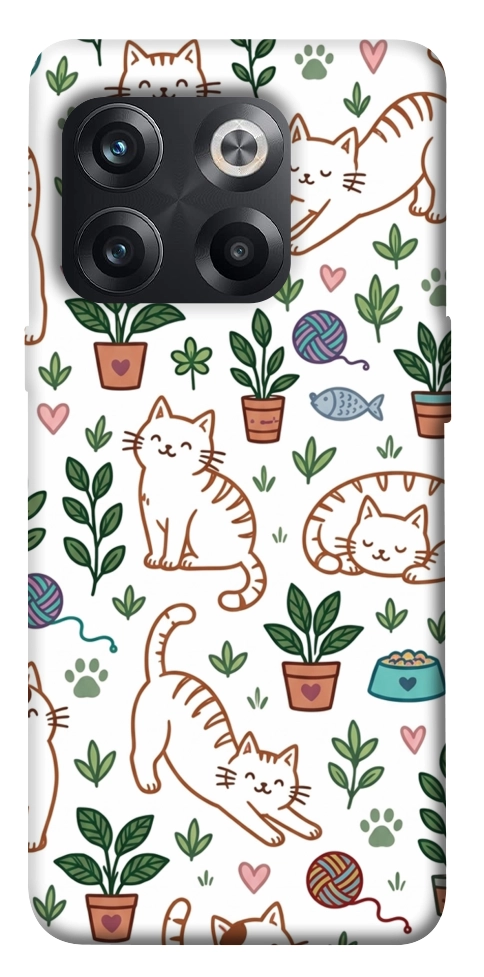 Чохол Cats pattern для OnePlus 10T