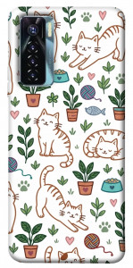 Чохол Cats pattern для TECNO Camon 17 Pro
