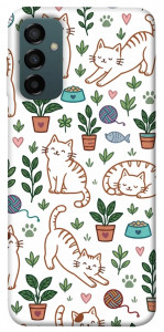Чехол Cats pattern для Galaxy M34 5G
