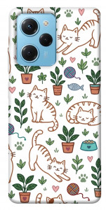 Чохол Cats pattern для Xiaomi Poco X5 Pro 5G