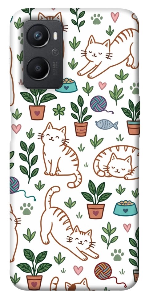 Чехол Cats pattern для Oppo A36