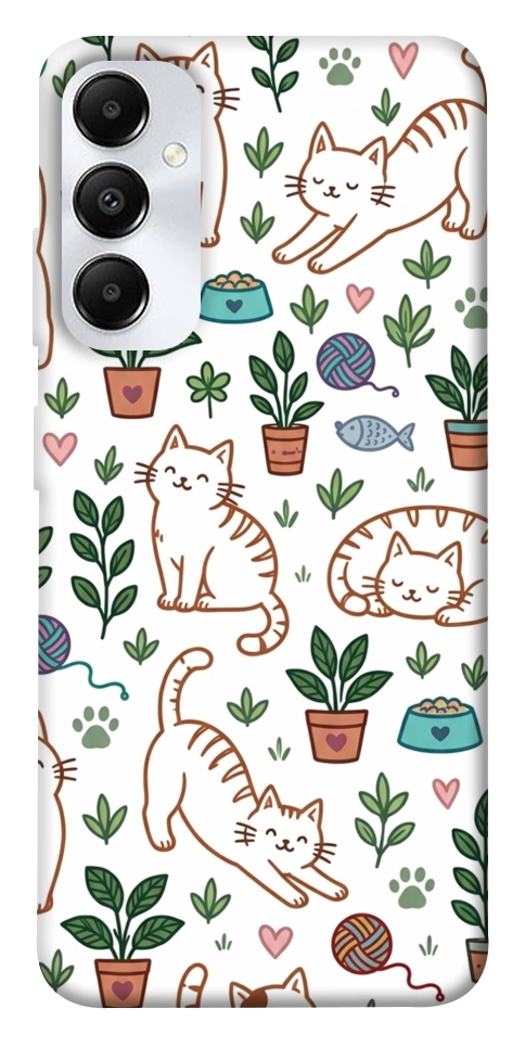 Чохол Cats pattern для Galaxy A05s