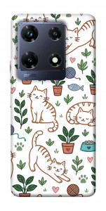 Чохол Cats pattern для Infinix Note 30 Pro NFC