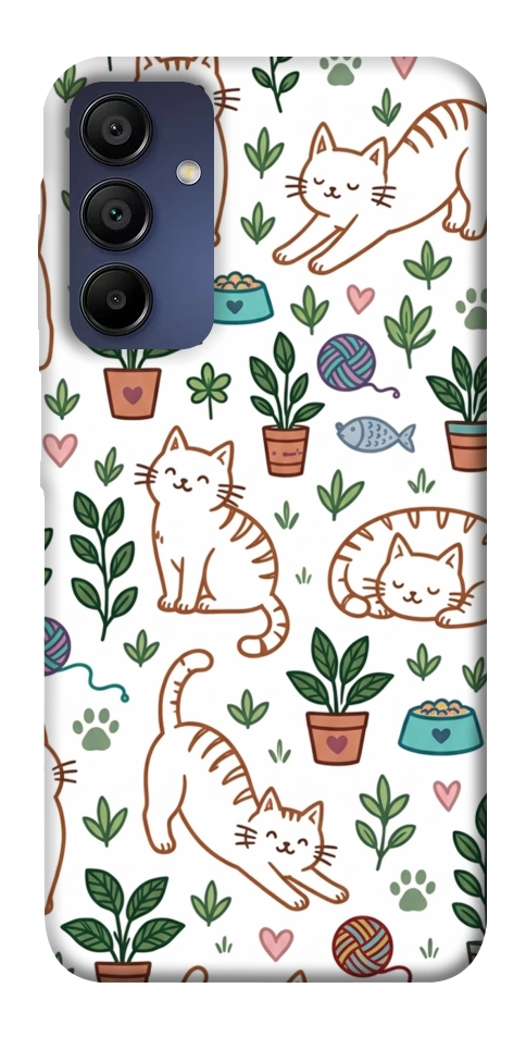 Чехол Cats pattern для Galaxy A15