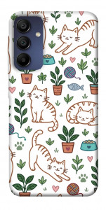 Чехол Cats pattern для Samsung Galaxy A15