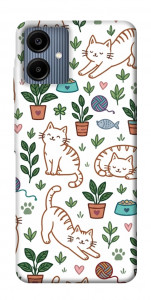 Чехол Cats pattern для Galaxy A06