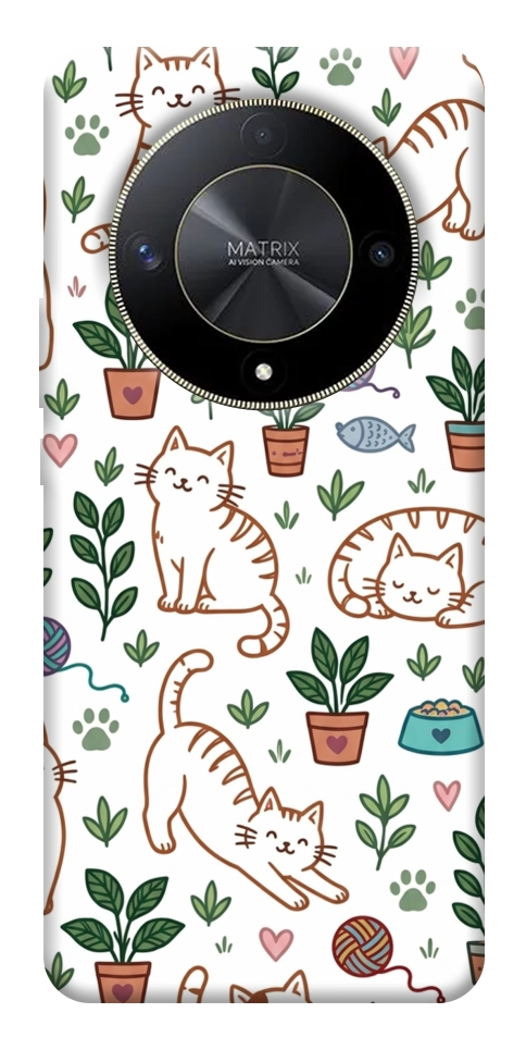 Чохол Cats pattern для Huawei Magic6 Lite