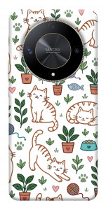 Чехол Cats pattern для Huawei Magic6 Lite