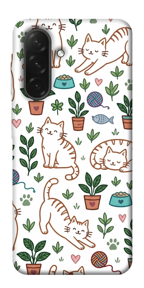Чохол Cats pattern для Galaxy A26 5G