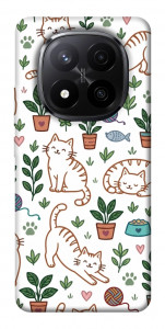 Чехол Cats pattern для Xiaomi Redmi Note 14 Pro+ 5G