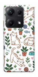 Чохол Cats pattern для Xiaomi Redmi Note 14S