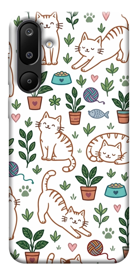 Чехол Cats pattern для Galaxy M16 5G