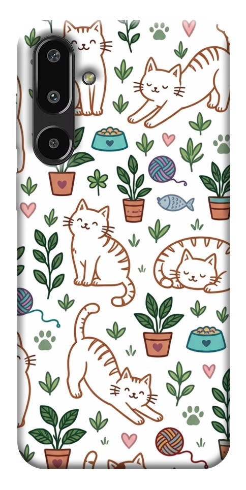 Чехол Cats pattern для Galaxy F16 5G
