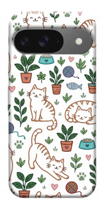 Чохол Cats pattern для Google Pixel 10