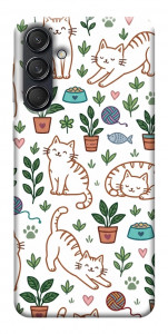 Чохол Cats pattern для Galaxy M55