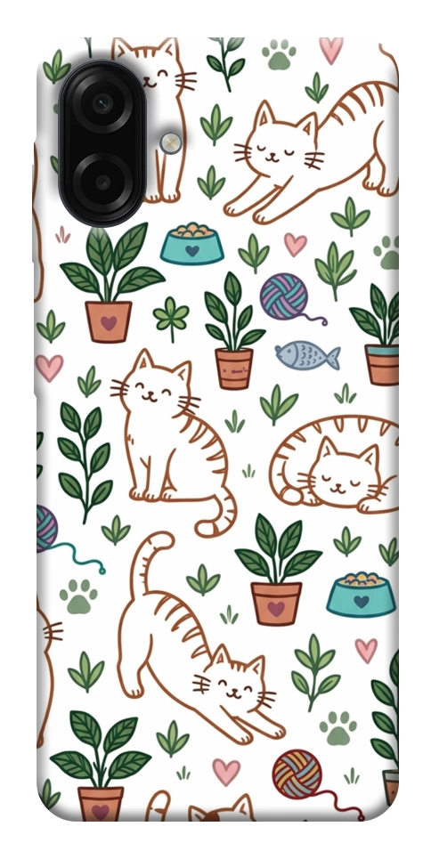 Чохол Cats pattern для Galaxy A07