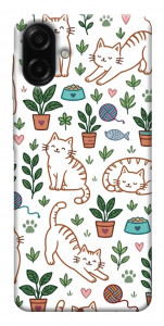 Чохол Cats pattern для Galaxy A07