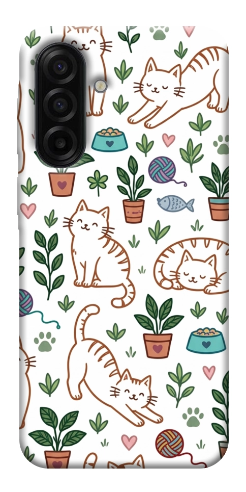 Чехол Cats pattern для Galaxy A17 5G