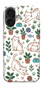 Чохол Cats pattern для iPhone 17