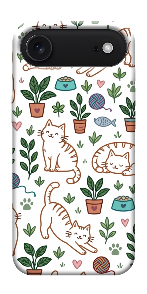 Чехол Cats pattern для iPhone 17 Air