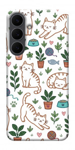 Чохол Cats pattern для Galaxy S25 FE