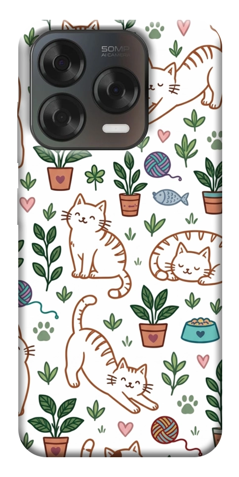 Чохол Cats pattern для ZTE Nubia V70 Design