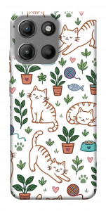 Чохол Cats pattern для Motorola Moto G15 Power