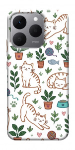 Чохол Cats pattern для Realme 15T