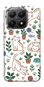 Чехол Cats pattern для Xiaomi 15T