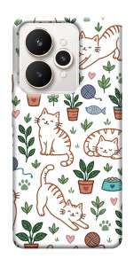 Чохол Cats pattern для Realme 15
