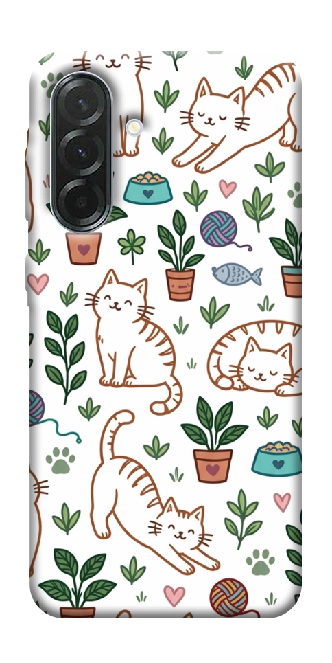 Чохол Cats pattern для Galaxy A37 5G