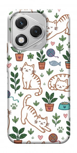 Чохол Cats pattern для Huawei Honor 400 Lite