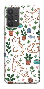 Чехол Cats pattern для Galaxy A32 5G