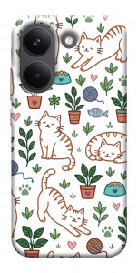 Чехол Cats pattern для Xiaomi Poco X8 Pro