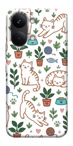 Чехол Cats pattern для Xiaomi Poco X8 Pro Max