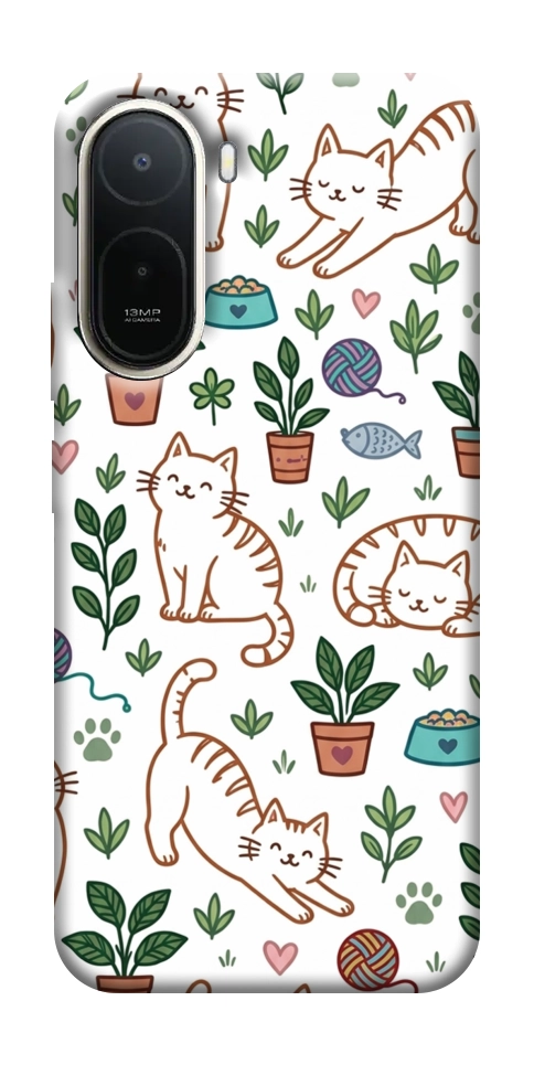 Чохол Cats pattern для Xiaomi Redmi A7 Pro 4G