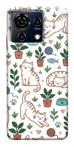 Чохол Cats pattern для ZTE Blade V50 Vita