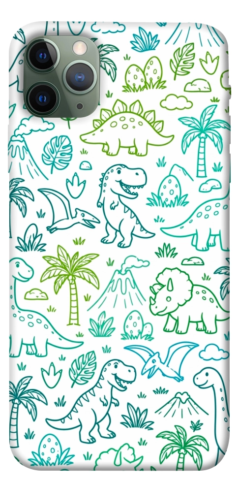 Чохол Dino pattern для iPhone 11 Pro Max