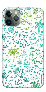 Чохол Dino pattern для iPhone 11 Pro