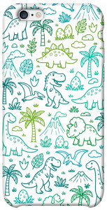 Чехол Dino pattern для iPhone 6 (4.7'')