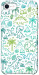 Чехол Dino pattern для iPhone SE (2020)