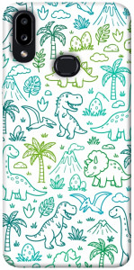 Чохол Dino pattern для Galaxy A10s (2019)