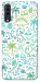 Чехол Dino pattern для Galaxy A70 (2019)