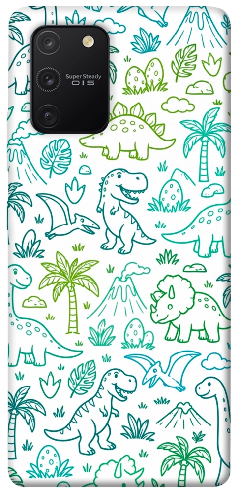 Чохол Dino pattern для Galaxy S10 Lite (2020)