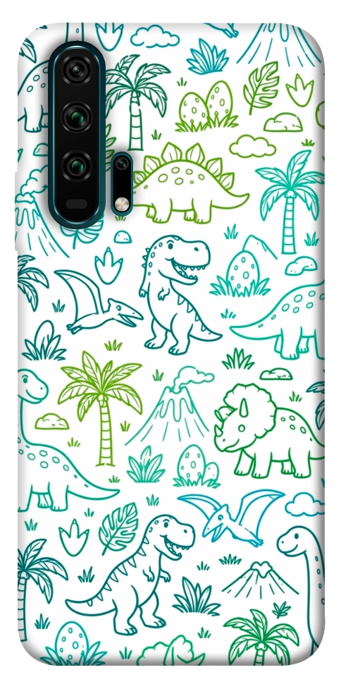 Чохол Dino pattern для Huawei Honor 20 Pro