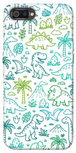 Чохол Dino pattern для Realme C2